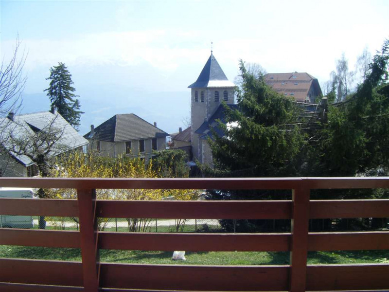 Vue de la terrasse.