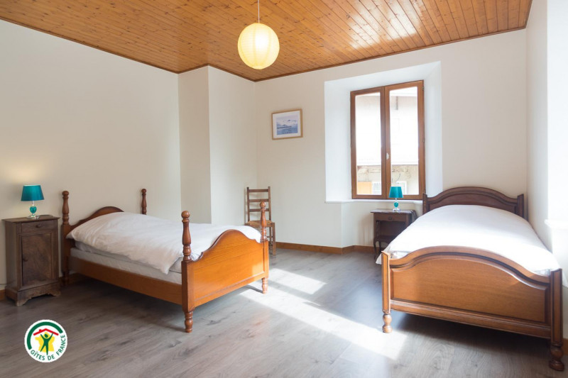 Chambre 2 au 1er étage - © Gîtes de France Chambre 2 au 1er étage
