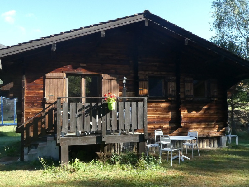 Le chalet l'été