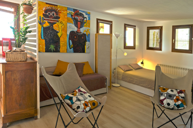 Salon-chambre