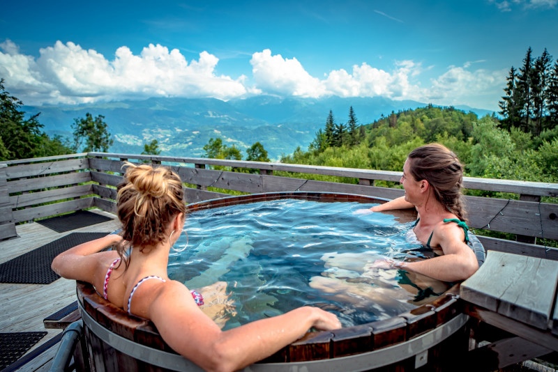 bain nordique sauna hammam vue panoramique belledonne chartreuse