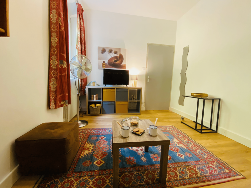 Pièce à vivre - Appartement le Havre de Paix - Uriage - © Ferraris conciergerie Pièce à vivre - Appartement le Havre de Paix - Uriage