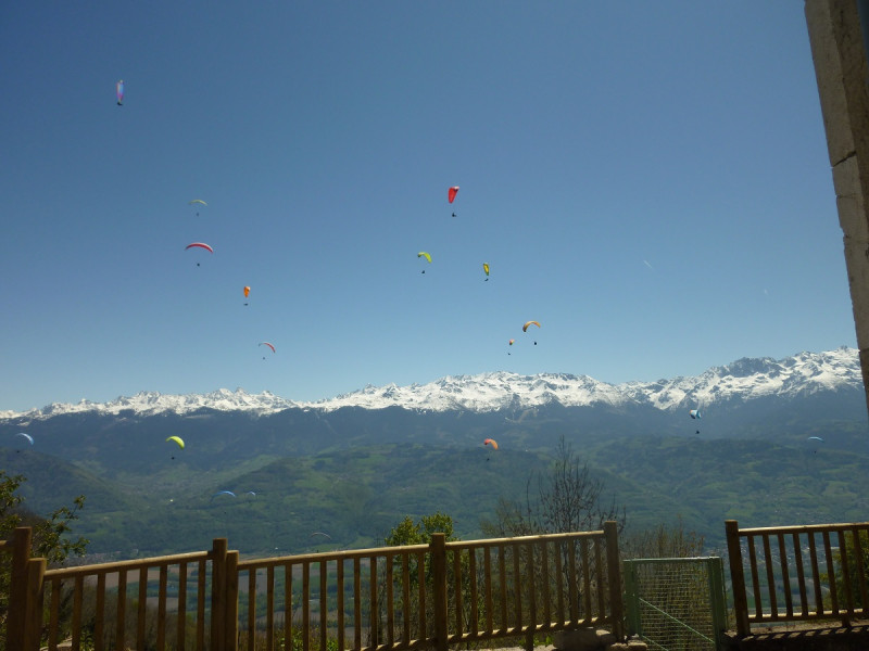 Vue parapentes - © Yves Chatain Vue parapentes