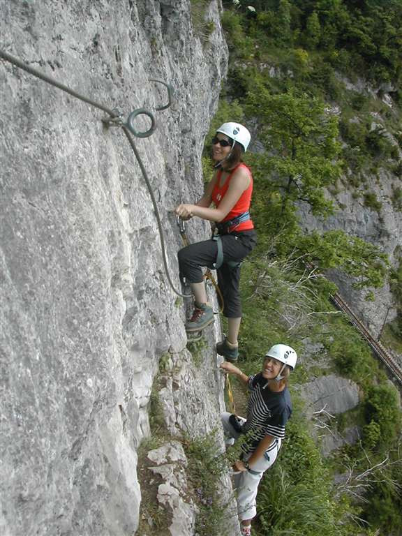 Une très belle Via Ferrata proche du Gîte - © Gîtes de France Une très belle Via Ferrata proche du Gîte