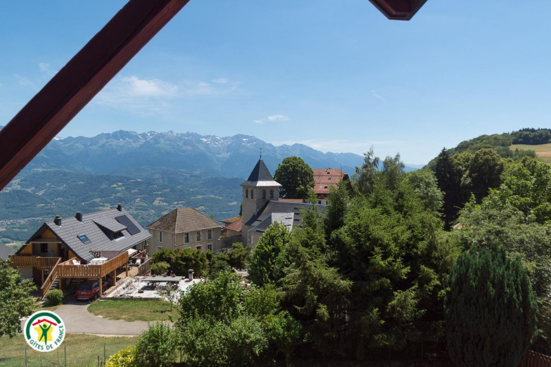 Vue sur le village depuis le gîte - © Gîtes de France Vue sur le village depuis le gîte