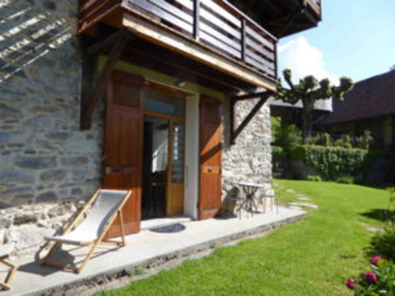 terrasse du gîte - © sous les trois pics terrasse du gîte