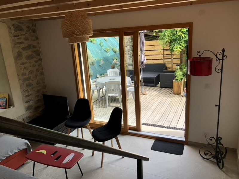 vue sur la terrasse