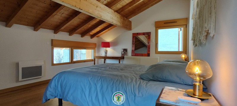 Chambre double avec lit d'appoint - © Gîtes de France Chambre double avec lit d'appoint