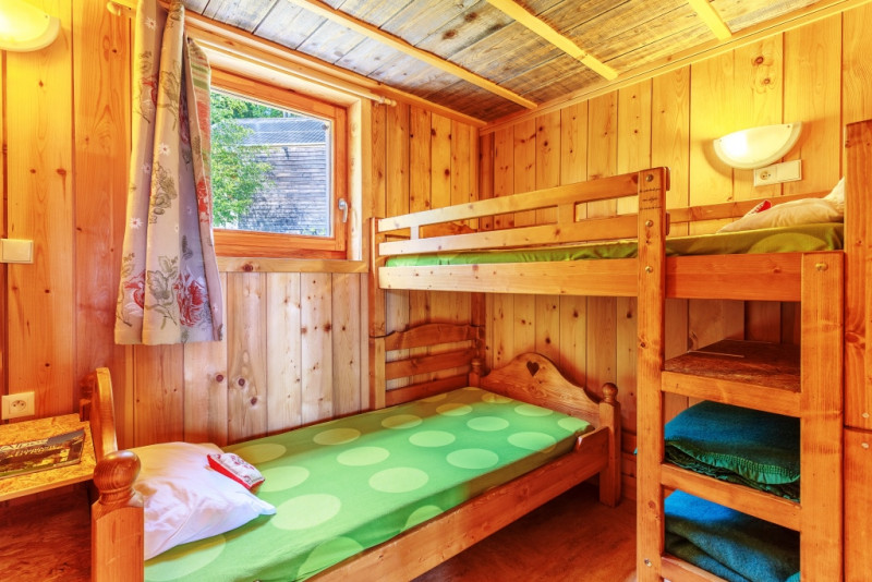 chambre gite chalet cabane montagne - © Loïc Perron chambre gite chalet cabane montagne