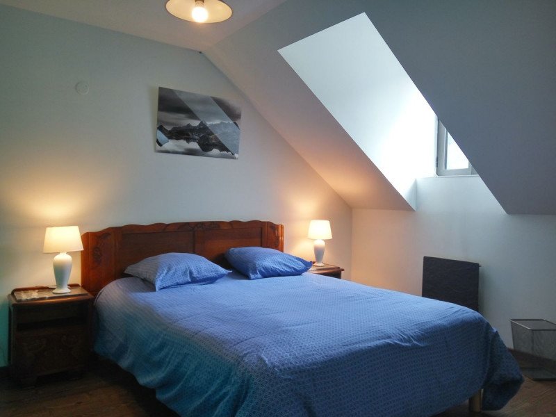 Deuxième étage : chambre 07 bleu - © Gîtes de France Deuxième étage : chambre 07 bleu