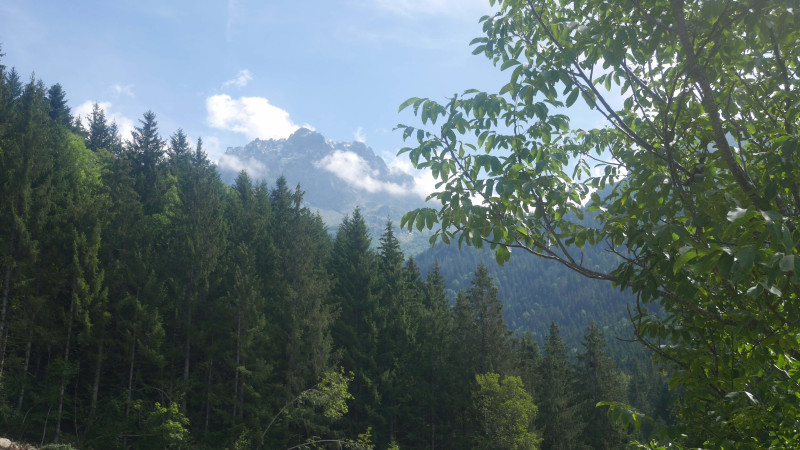 vue sur la montagne - © M.Jullien vue sur la montagne