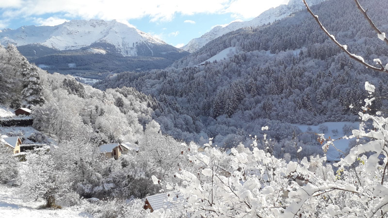 sous la neige - © M.Jullien sous la neige